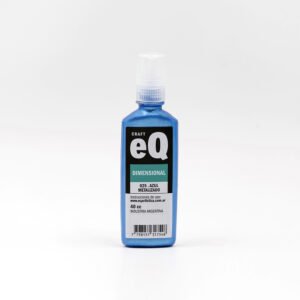 Pintura Dimensional EQ 40cc 025 Azul Metalizado