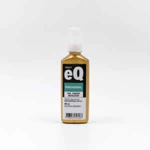 Pintura Dimensional EQ 40cc 040 Dorado Metalizado