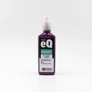 Pintura Dimensional EQ 40cc 080 Violeta Glitter