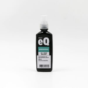 Pintura Dimensional EQ 40cc 102 Negro Brillante