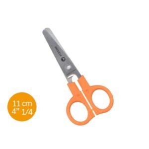 Tijera Escolar Pizzini 11cm Punta Redonda PS50C