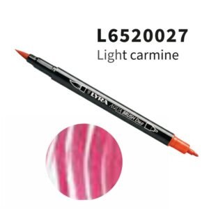 Lyra Aqua Brush Duo 027 Carmin Claro x unidad Lyra