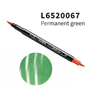 Lyra Aqua Brush Duo 067 Verde Permanente x unidad Lyra