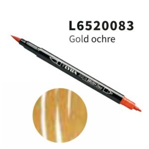 Lyra Aqua Brush Duo 083 – Ocre Oro x unidad Lyra