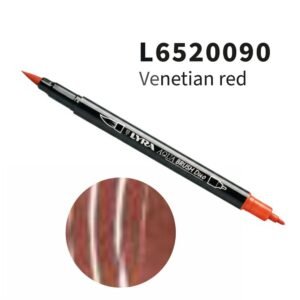 Lyra Aqua Brush Duo 090 – Rojo Venecia x unidad Lyra