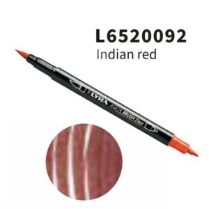 Lyra Aqua Brush Duo 092 – Rojo Indio x unidad Lyra