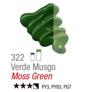 Oleo Acrilex x37ml 322 Verde Musgo