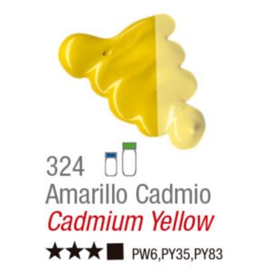 Oleo Acrilex x37ml 324 Amarillo de Cadmio