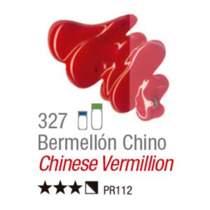 Oleo Acrilex x20ml 327 Bermellon Chino