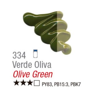 Oleo Acrilex x37ml 334 Verde Oliva