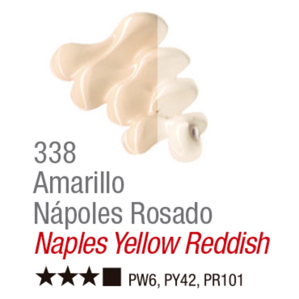 Oleo Acrilex x20ml 338 Amarillo de Napoles Rosado