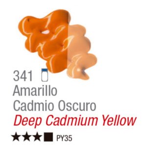 Oleo Acrilex x37ml 341 Amarillo de Cadmio Oscuro
