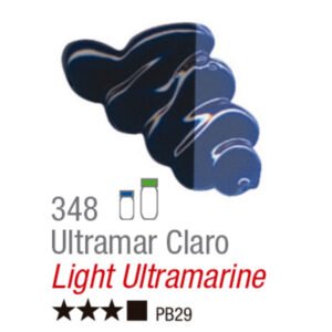 Oleo Acrilex x20ml 348 Azul Ultramar Claro