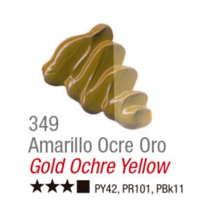 Oleo Acrilex x20ml 349 Amarillo Ocre Oro