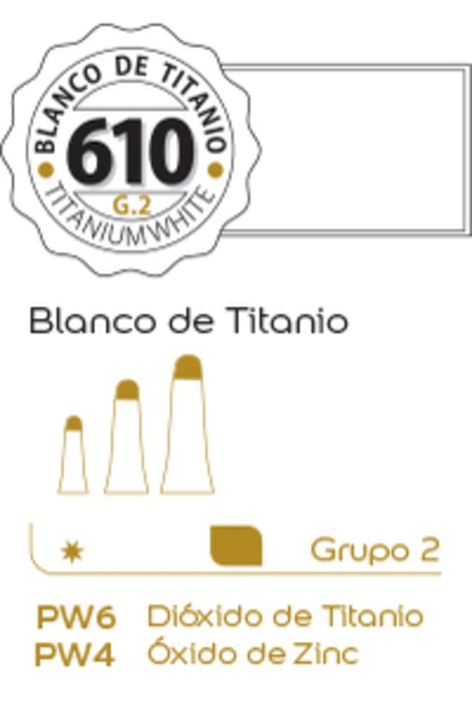 Oleo Alba x18ml Grupo 2 610 Blanco Titanio - Imagen 2