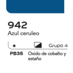 Acuarela Alba 10ml G4 942 Azul Ceruleo