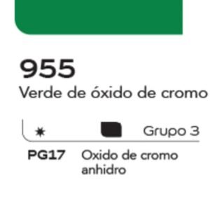 Acuarela Alba 10ml G3 955 Verde Oxido de Cromo