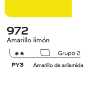 Acuarela Alba 10ml G2 972 Amarillo Limon