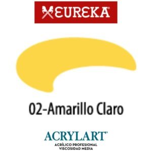Acrilico Eureka x250ml 02 Amarillo Limon