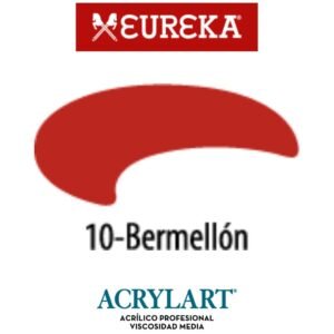 Acrilico Eureka x250ml 10 Bermellon