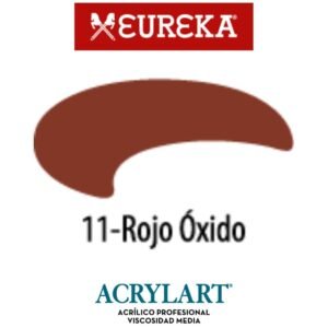 Acrilico Eureka x250ml 11 Rojo Oxido