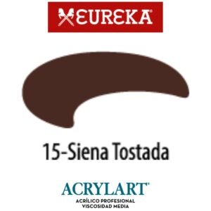 Acrilico Eureka x250ml 15 Siena Tostada