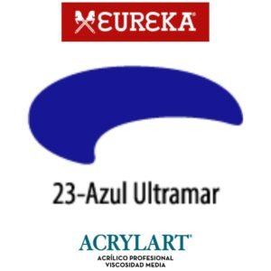 Acrilico Eureka x650ml 23 Azul Ultramar