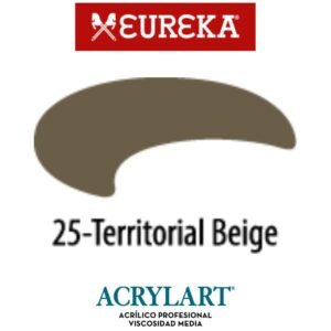 Acrilico Eureka x650ml 25 Territorial Beige
