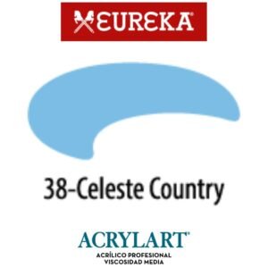 Acrilico Eureka x250ml 38 Celeste