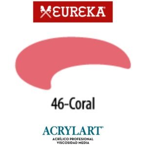 Acrilico Eureka x650ml 46 Coral
