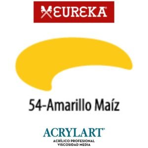 Acrilico Eureka x650ml 54 Maiz
