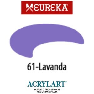 Acrilico Eureka x650ml 61 Lavanda