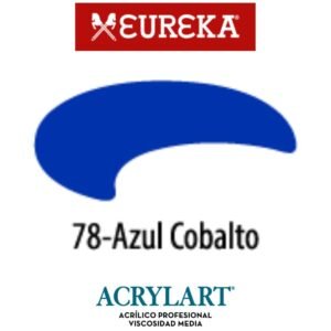 Acrilico Eureka x650ml 78 Azul Cobalto