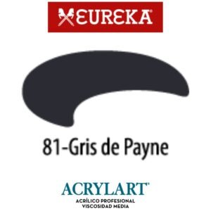 Acrilico Eureka x120ml 81 Gris de Payne
