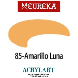 Acrilico Eureka x250ml 85 Amarillo Luna