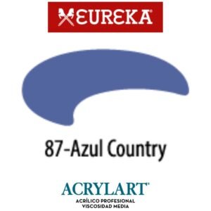 Acrilico Eureka x250ml 87 Azul Country