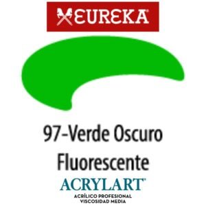Acrilico Eureka x250ml 97 Verde Fluo