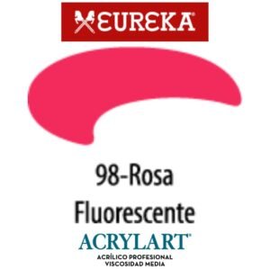 Acrilico Eureka x250ml 98 Rosa Fluo