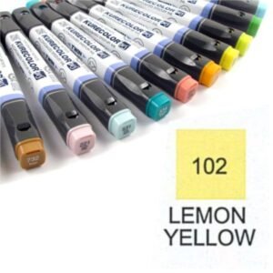 Marcador Kurecolor 102 Amarillo Limon