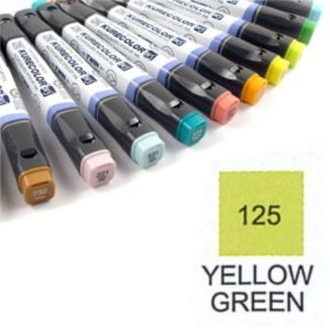 Marcador Kurecolor 125 Amarillo Limon