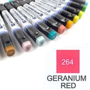 Marcador Kurecolor 264 Rojo Genario