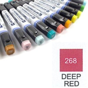Marcador Kurecolor 268 Rojo Profundo