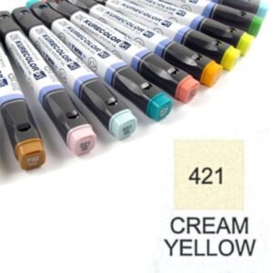 Marcador Kurecolor 421 Amarillo Crema