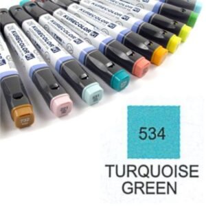 Marcador Kurecolor 534 Verde Turquesa