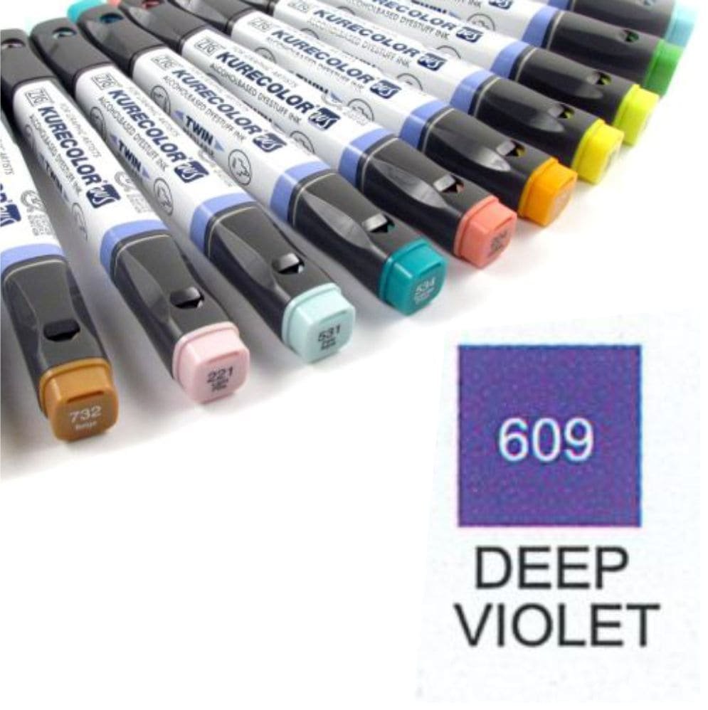 Marcador Kurecolor 609 Violeta Profundo