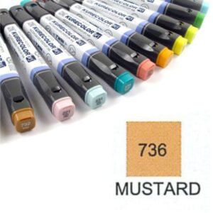 Marcador Kurecolor 736 Mostaza