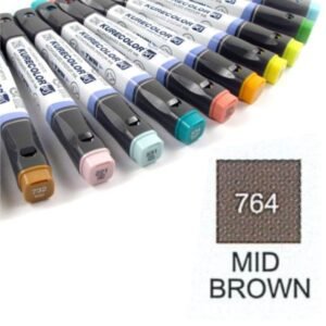 Marcador Kurecolor 764 Marron Medio