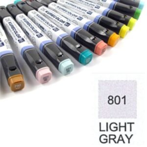 Marcador Kurecolor 801 Gris Claro