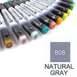 Marcador Kurecolor 808 Gris Natural