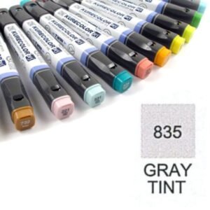 Marcador Kurecolor 835 Tinta Gris